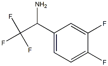 1-(3,4-difluorophenyl)-2,2,2-trifluoroethan-1-amine Struktur