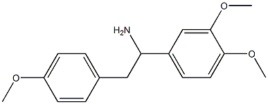 1-(3,4-dimethoxyphenyl)-2-(4-methoxyphenyl)ethanamine|