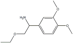 1-(3,4-dimethoxyphenyl)-2-ethoxyethanamine Structure