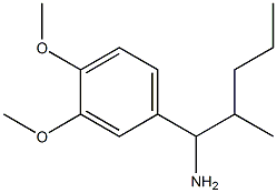 1-(3,4-dimethoxyphenyl)-2-methylpentan-1-amine