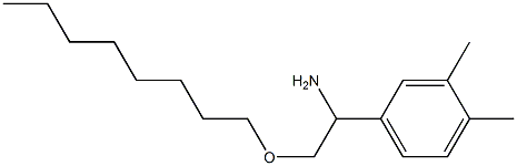 1-(3,4-dimethylphenyl)-2-(octyloxy)ethan-1-amine