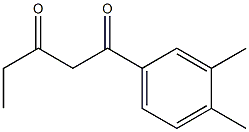 1-(3,4-dimethylphenyl)pentane-1,3-dione|