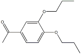 1-(3,4-dipropoxyphenyl)ethan-1-one,,结构式