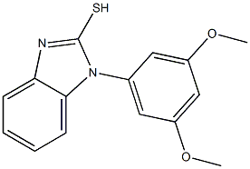 1-(3,5-dimethoxyphenyl)-1H-1,3-benzodiazole-2-thiol