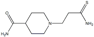 1-(3-amino-3-thioxopropyl)piperidine-4-carboxamide Structure