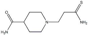 1-(3-amino-3-thioxopropyl)piperidine-4-carboxamide 结构式