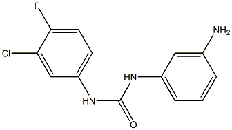 1-(3-aminophenyl)-3-(3-chloro-4-fluorophenyl)urea