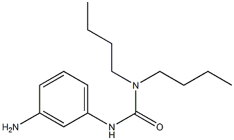 1-(3-aminophenyl)-3,3-dibutylurea Structure