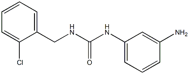 1-(3-aminophenyl)-3-[(2-chlorophenyl)methyl]urea