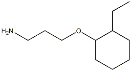 1-(3-aminopropoxy)-2-ethylcyclohexane Structure