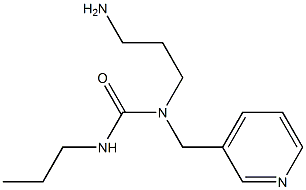 1-(3-aminopropyl)-3-propyl-1-(pyridin-3-ylmethyl)urea