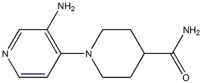 1-(3-aminopyridin-4-yl)piperidine-4-carboxamide 化学構造式