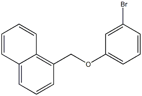 1-(3-bromophenoxymethyl)naphthalene