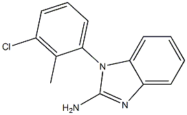 1-(3-chloro-2-methylphenyl)-1H-1,3-benzodiazol-2-amine