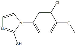1-(3-chloro-4-methoxyphenyl)-1H-imidazole-2-thiol