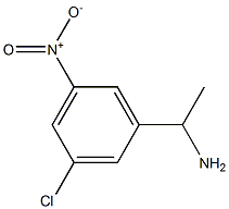 1-(3-chloro-5-nitrophenyl)ethan-1-amine,,结构式