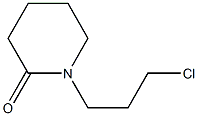 1-(3-chloropropyl)piperidin-2-one,,结构式