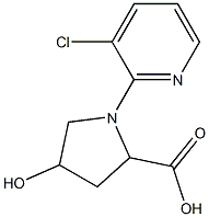 1-(3-chloropyridin-2-yl)-4-hydroxypyrrolidine-2-carboxylic acid