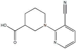  1-(3-cyanopyridin-2-yl)piperidine-3-carboxylic acid