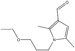 1-(3-ethoxypropyl)-2,5-dimethyl-1H-pyrrole-3-carbaldehyde|