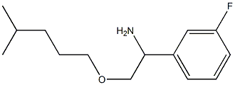 1-(3-fluorophenyl)-2-[(4-methylpentyl)oxy]ethan-1-amine
