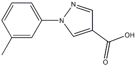 1-(3-methylphenyl)-1H-pyrazole-4-carboxylic acid