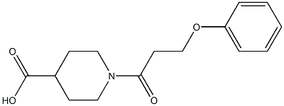 1017163-16-4 1-(3-phenoxypropanoyl)piperidine-4-carboxylic acid