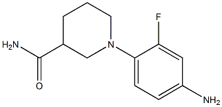  1-(4-amino-2-fluorophenyl)piperidine-3-carboxamide