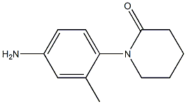 1-(4-amino-2-methylphenyl)piperidin-2-one Structure