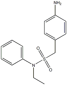 1-(4-aminophenyl)-N-ethyl-N-phenylmethanesulfonamide