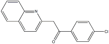  1-(4-chlorophenyl)-2-(quinolin-2-yl)ethan-1-one