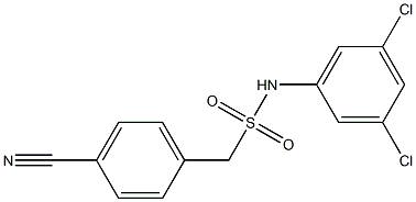 1-(4-cyanophenyl)-N-(3,5-dichlorophenyl)methanesulfonamide