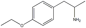 1-(4-ethoxyphenyl)propan-2-amine,,结构式