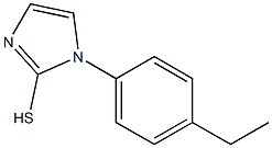 1-(4-ethylphenyl)-1H-imidazole-2-thiol Structure