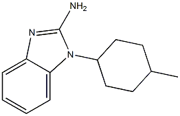 1-(4-methylcyclohexyl)-1H-1,3-benzodiazol-2-amine Structure