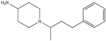 1-(4-phenylbutan-2-yl)piperidin-4-amine Struktur