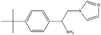 1-(4-tert-butylphenyl)-2-(1H-imidazol-1-yl)ethanamine Structure