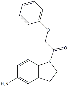 1-(5-amino-2,3-dihydro-1H-indol-1-yl)-2-phenoxyethan-1-one