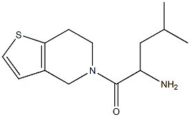 1-(6,7-dihydrothieno[3,2-c]pyridin-5(4H)-yl)-4-methyl-1-oxopentan-2-amine