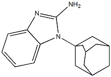 1-(adamantan-1-yl)-1H-1,3-benzodiazol-2-amine Struktur