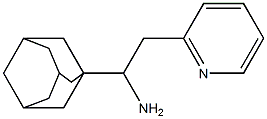 1-(adamantan-1-yl)-2-(pyridin-2-yl)ethan-1-amine Structure