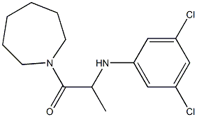 1-(azepan-1-yl)-2-[(3,5-dichlorophenyl)amino]propan-1-one