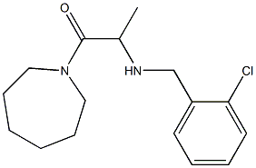  1-(azepan-1-yl)-2-{[(2-chlorophenyl)methyl]amino}propan-1-one