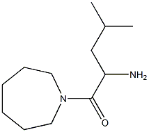 1-(azepan-1-ylcarbonyl)-3-methylbutylamine|