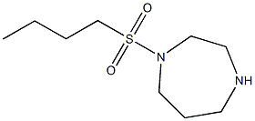 1-(butylsulfonyl)-1,4-diazepane Struktur
