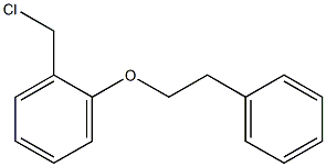 1-(chloromethyl)-2-(2-phenylethoxy)benzene 结构式