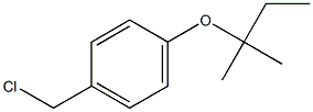 1-(chloromethyl)-4-[(2-methylbutan-2-yl)oxy]benzene Structure