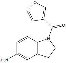 1-(furan-3-ylcarbonyl)-2,3-dihydro-1H-indol-5-amine