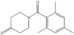 1-(mesitylcarbonyl)piperidin-4-one Structure