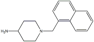 1-(naphthalen-1-ylmethyl)piperidin-4-amine Struktur